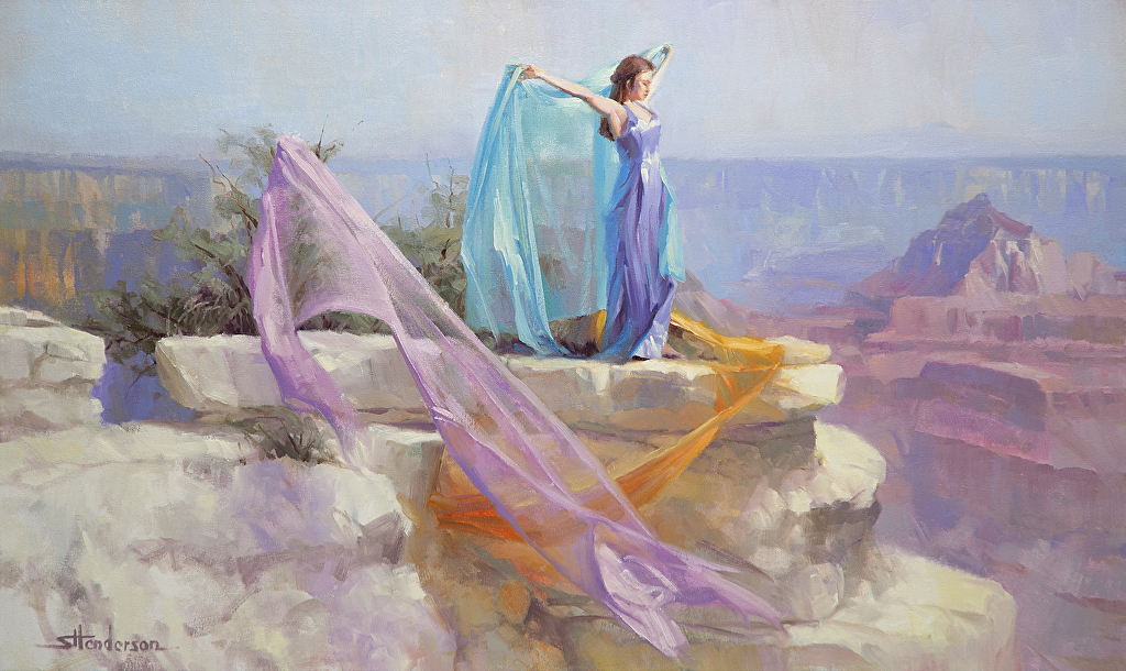 Diaphanous by Steve Henderson Oil ~ 24 x 40